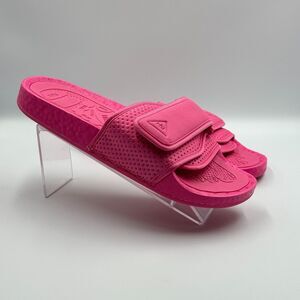 Adidas Humanrace Pharrell Williams Boost Slides Womens 8 Pink FV7289 NWOB Unworn